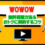WOWOWを無料視聴する方法&月額がおトクになる5つのコツ
